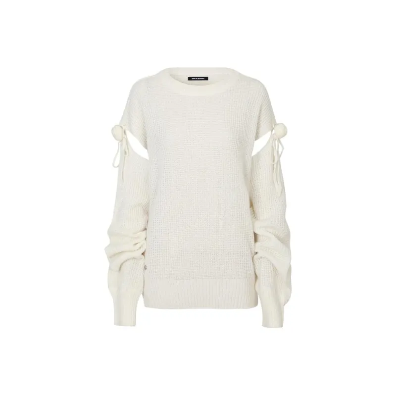 PAIN OR PLEASURE Knitwear Women's White-0