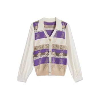 Yiner Knitwear Women's Light Purple