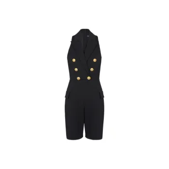 BALMAIN Peak lapels Double breasted Playsuit
