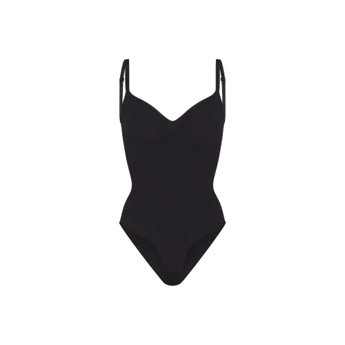 Skims Bodysuits Women's Agate Black