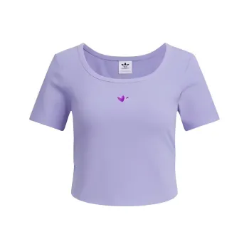 Adidas Originals T Shirt Women's Light Purple