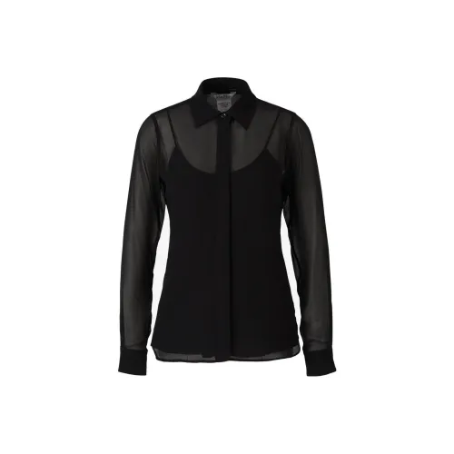MaxMara Semi Sheer Flowy Blouse