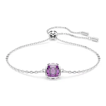 Swarovski Synthetic Cubic Zirconia Bracelets Women's Silver