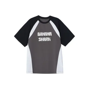 BANANA SHARK Raglan Sleeve T-Shirt Women's