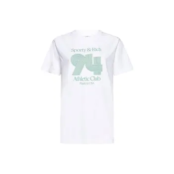 SPORTY & RICH 94 Athletic Club Cotton T shirt