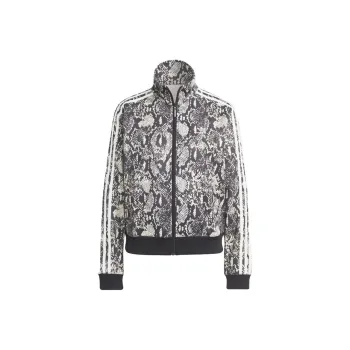 Adidas ALLOVER PRINT Jackets Women's Black