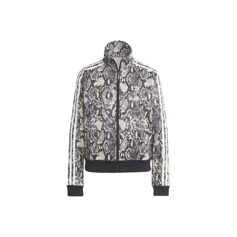 Adidas ALLOVER PRINT Jackets Women's Black-0