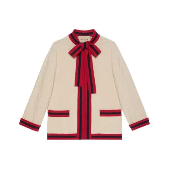 GUCCI Jackets Coats Women's White