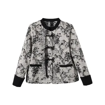 Fele.d Jackets & Coats Women's Plum Blossom Print
