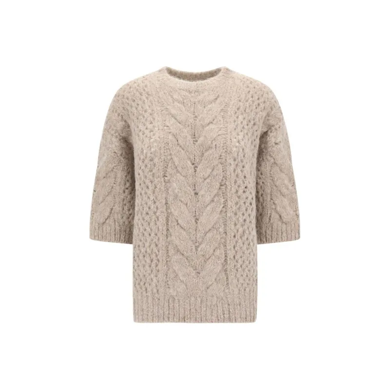 Brunello Cucinelli Crewneck Knitted Pullover-0