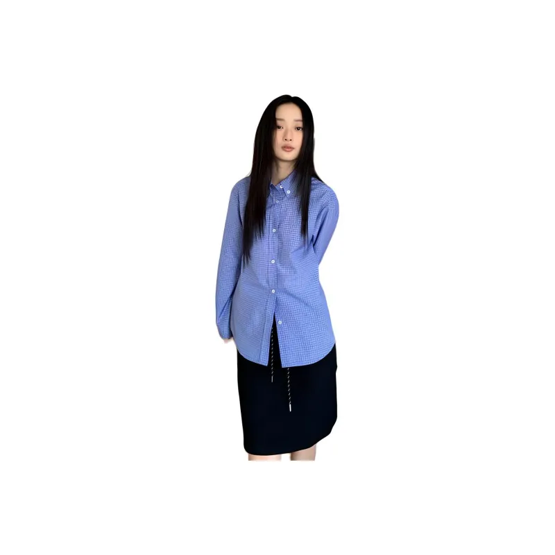 SLEEP AT 11 Shirts Women's Blue-0