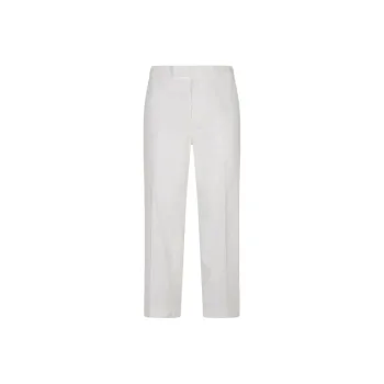 THOM BROWNE Cotton Straight leg Trousers