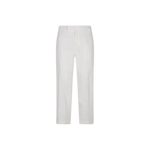 THOM BROWNE Cotton Straight leg Trousers