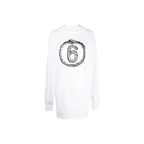 MM6 Maison Margiela Logo Oversized Hoodie