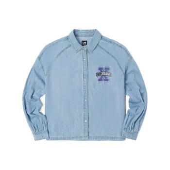 Lee Shirts Women's Light Blue