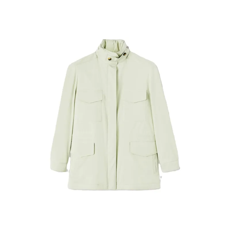 Loro Piana Windmate Traveler Jacket Jackets & Coats Women's Light Green-0