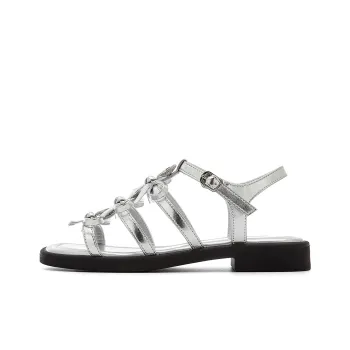 EBLAN Roman Sandals Women's Silver