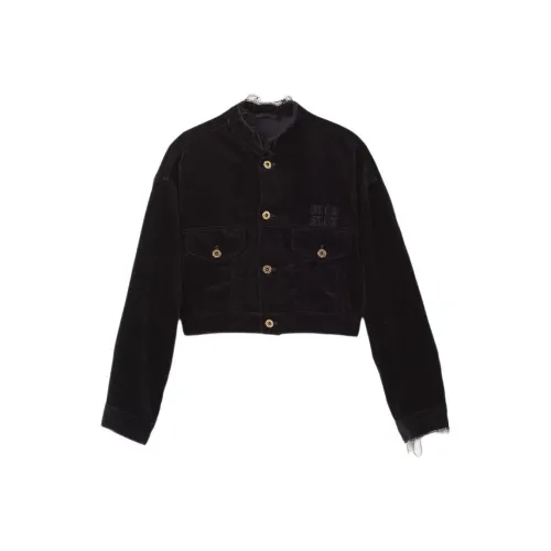 MIU MIU Jackets & Coats Women's Black