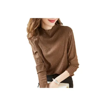 Mo Han Yi Mei Knitwear Women's Coffee