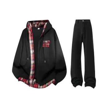THREEAGAINTHR33 Sweatshirt Set Unisex