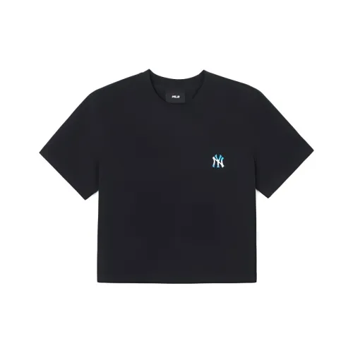 MLB Los Angeles Dodgers New York Yankees T Shirts Women's Black