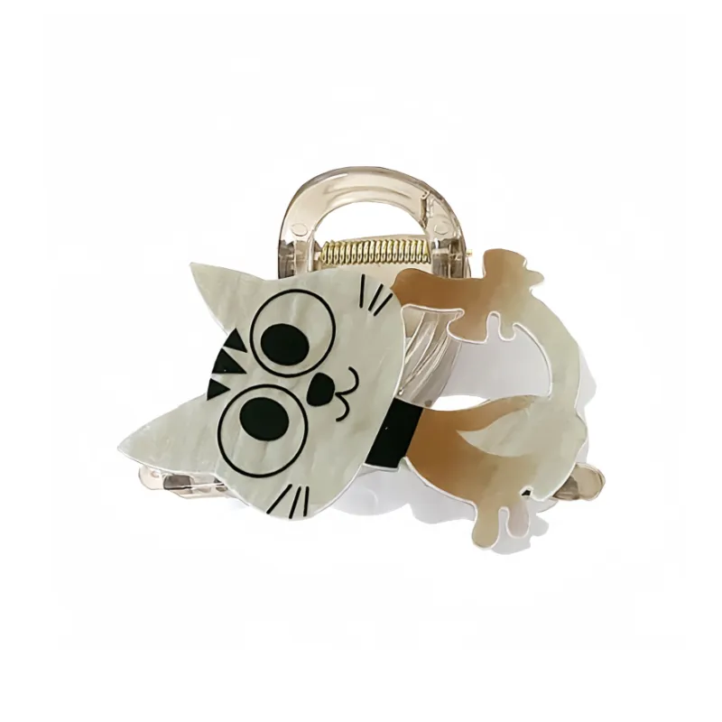 WIR ORNAMENTS Acrylic Hair Clips Women's-8
