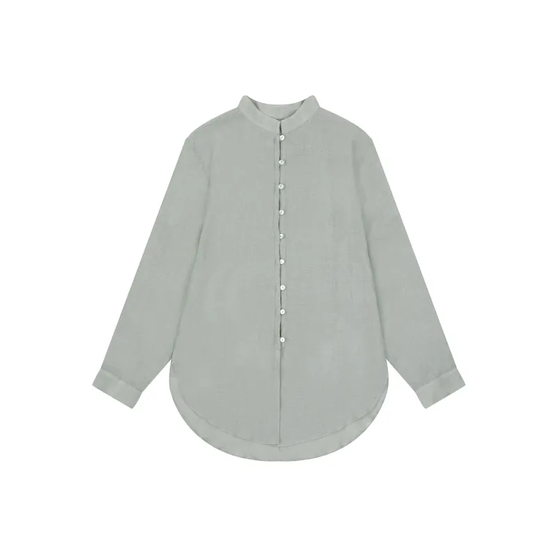 FAIRFAFO Shirt Women's Light Gray-0