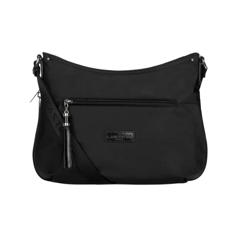Lancaster Nylon Shoulder Bag Women's Black-0