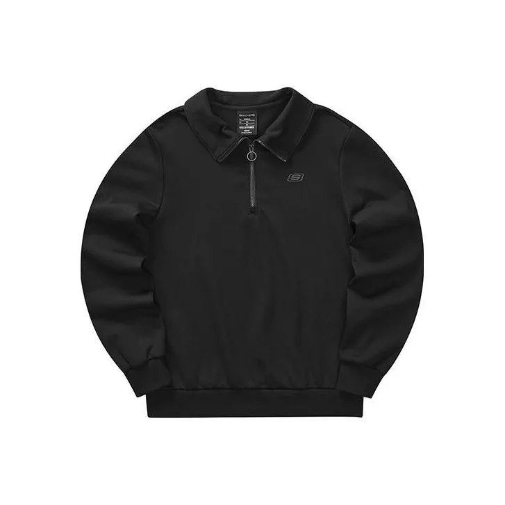 Skechers Colorful Sweatshirts Women's Carbon Black/0018-0