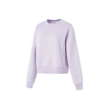 LiNing Fitness Series Sweatshirt Women's Sea Salt Purple
