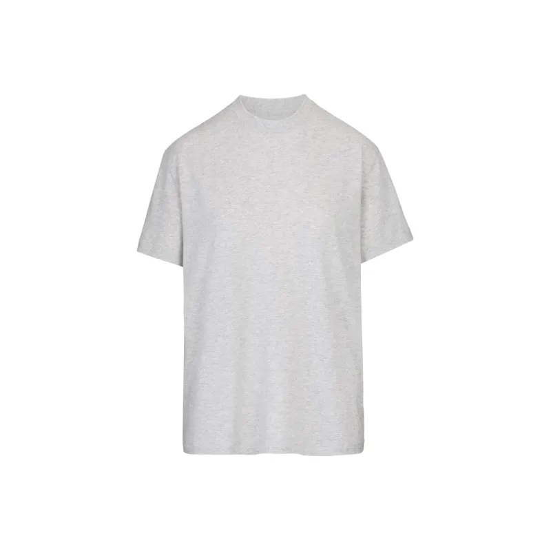Skims Boyfriend T shirt Light Heather Grey-0
