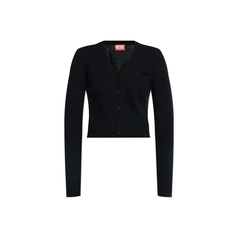 DIESEL M Arte V Neck Knitted Cardigan-0