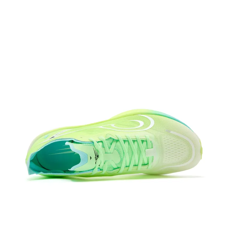 QIAODAN Feiying PB3 Enhanced Edition Running Shoes Men Low Top Jordan White/Glow Yellow-3