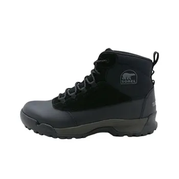SOREL Buxton Light Lace Plus Short Outdoor Boots Men's Black