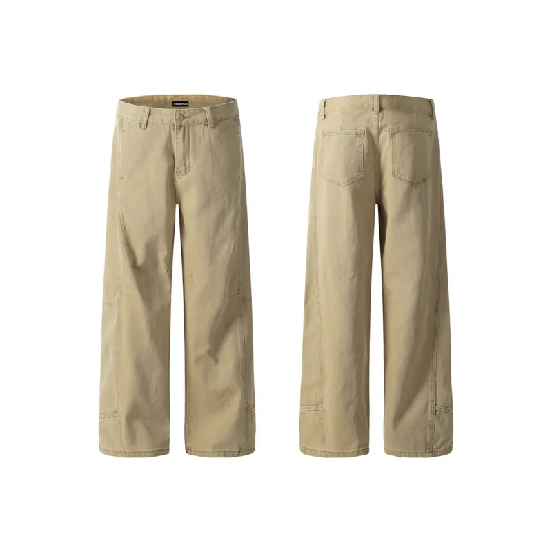 SOIE Jeans Unisex Desert Khaki-1