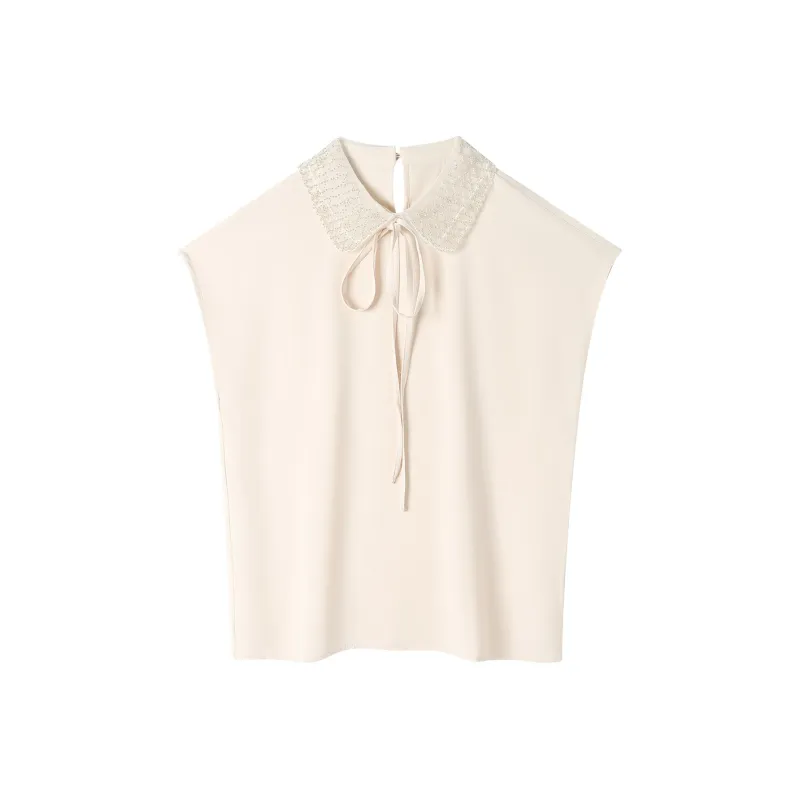 H YXIANG Chiffon Shirts Women's-3