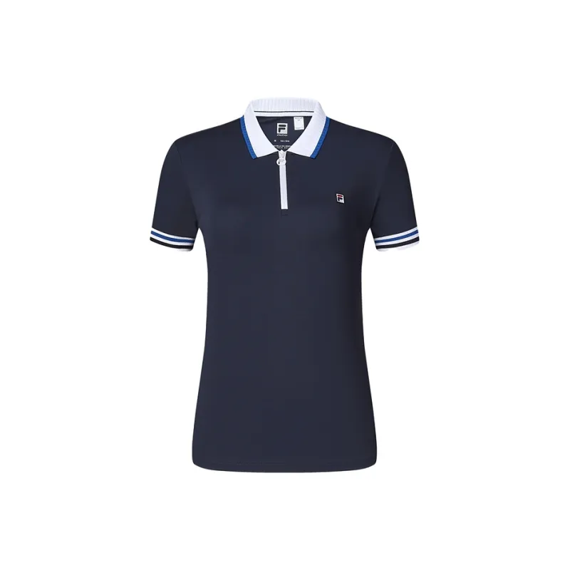 FILA Polo Shirts Women's RD Royal Blue-0