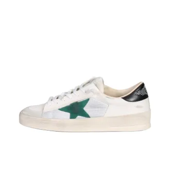 Golden Goose Low Top Skateboard Shoes Men's White