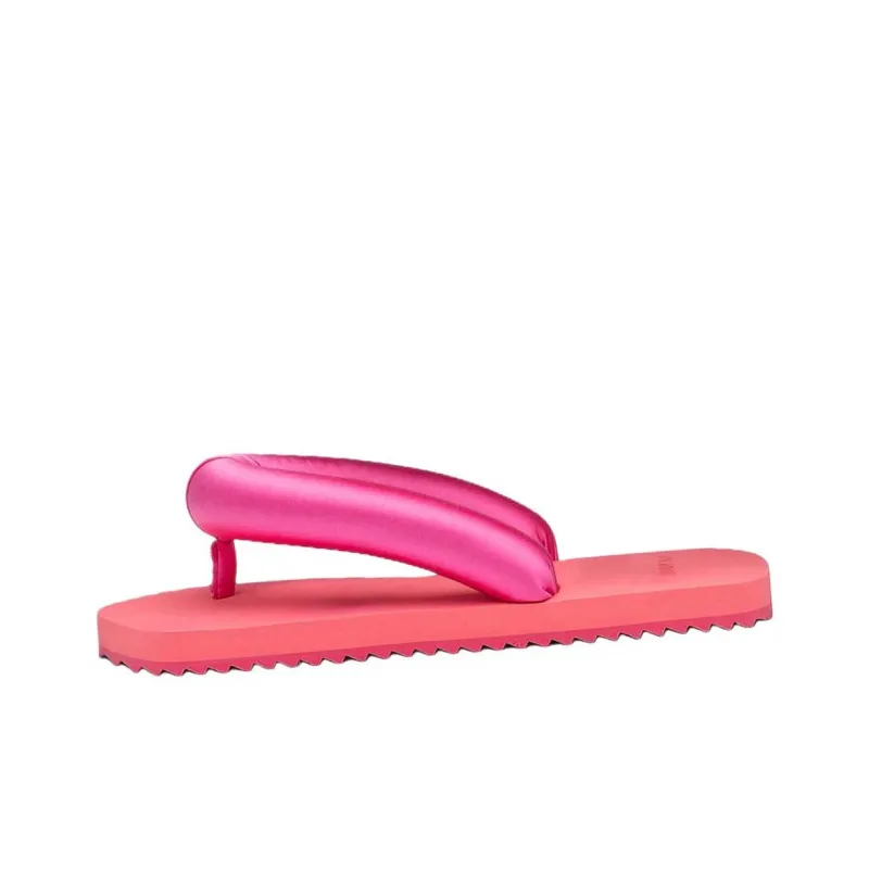 YUME YUME Suki Rubber Sole Slip Resistant Flip Flops Women's Pink-0