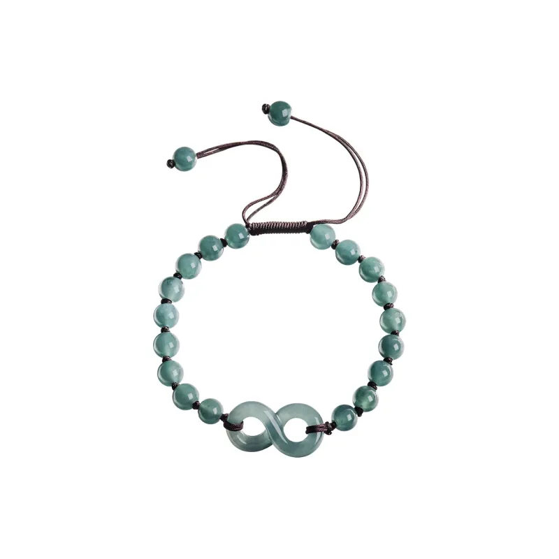 Jade Is Boundless Ice Glutinous Jadeite Bracelets Unisex-0
