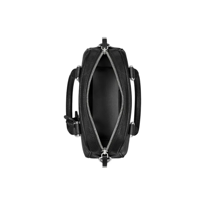 DIOR D Vibe East West Cotton With Cow Leather Handbag Micro Women's Black-3