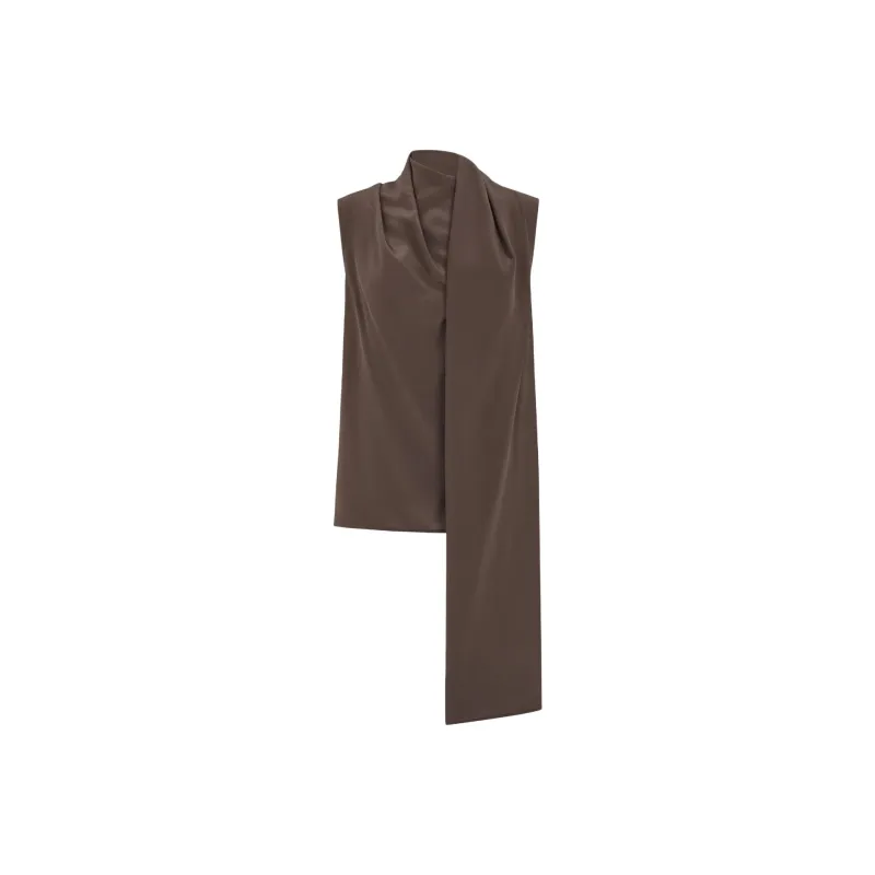 PAROSH Shirts Women's Brown-0
