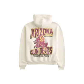 Hollister Sweatshirt Unisex Cream White