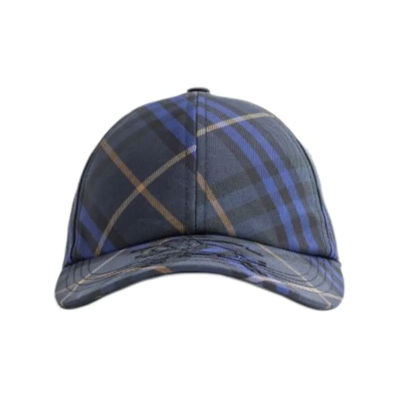 Burberry Polyester, Cotton Baseball Caps Men's Blue-1