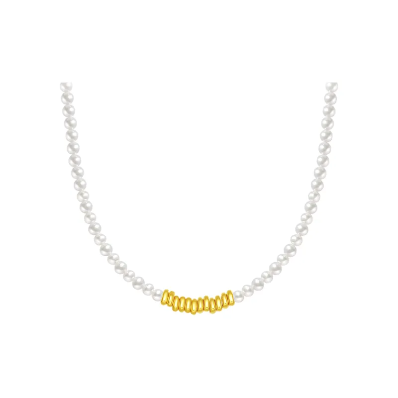 DEMONE Pearl Necklaces Women's-0