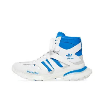Balenciaga X Adidas Originals Track Forum Sneakers 'White Blue'