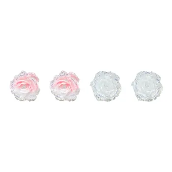 QIMEILA Resin Stud Earrings Women's