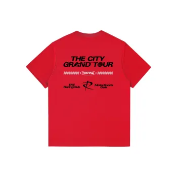 Topaz x DUKADI,LIANMINGKUAN T Shirt Unisex Red