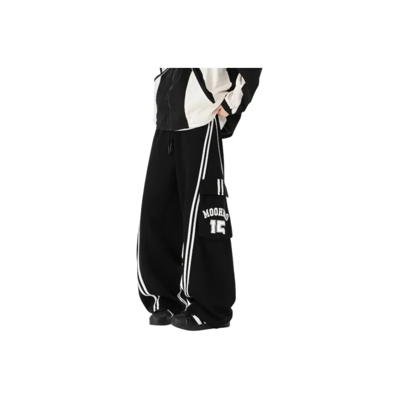 DJ.SPIRIT Cargo Pants Unisex Black-0