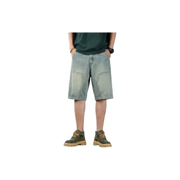 ROBINHOOD Denim Shorts Unisex Ancient Teal